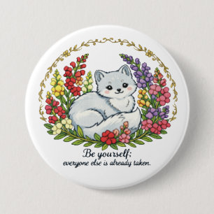 Be Yourself 7.5 Cm Round Badge