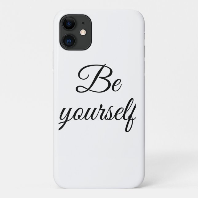 be yourself  Case-Mate iPhone case (Back)