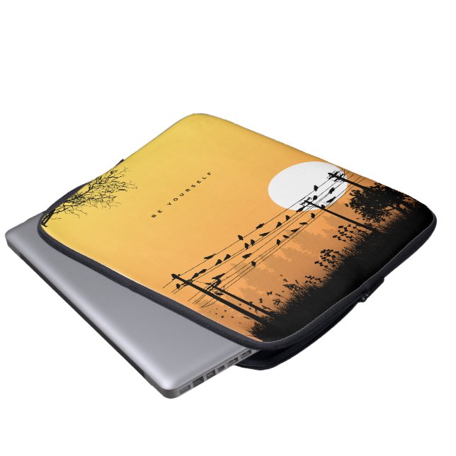 Be Yourself Inspiration Laptop Sleeve (Front Bottom)