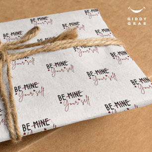 Be Yourself Inspirational Quote Valentine Vanilla  Tissue Paper