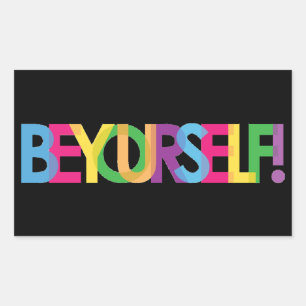 Be Yourself LGBT Sticker