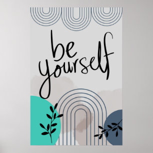 Be yourself, Love Yourself First  Poster