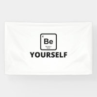 Be yourself periodic table slogan