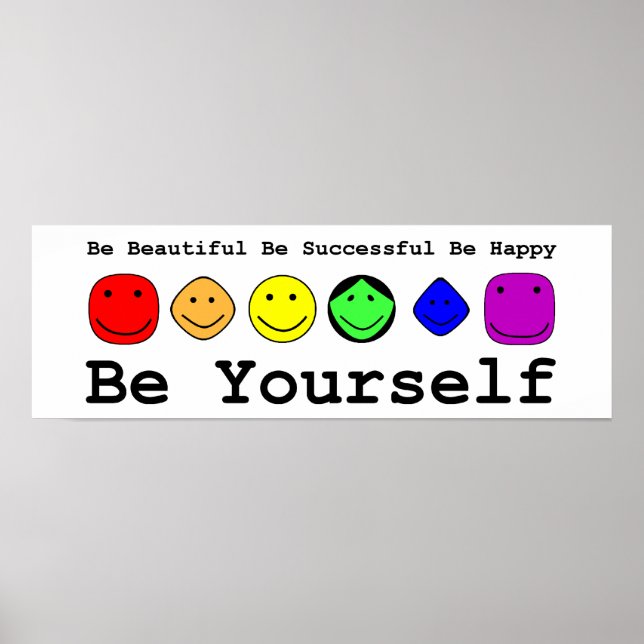 Be Yourself Poster (Front)
