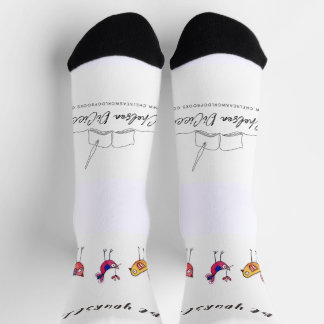 Be Yourself Promo Book Socks