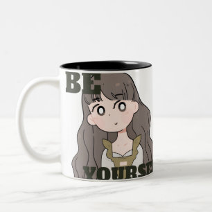 Be Yourself – Self-Love & Confidence  Two-Tone Coffee Mug
