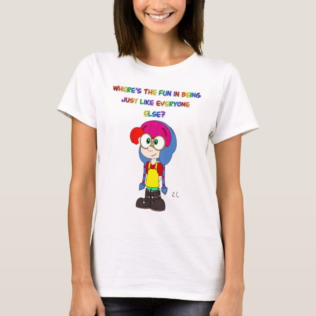 Be yourself shirt (Front)