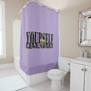 Be Yourself Shower Curtain