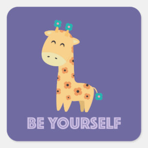 Be Yourself Sticker