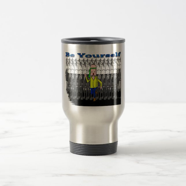 Be Yourself Travel Mug (Center)