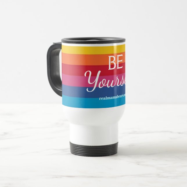 Be Yourself Travel Mug (Front Left)