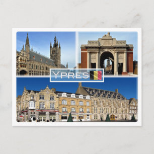 BE Ypres - Lakenhal, in Flanders Fields Museum - Postcard