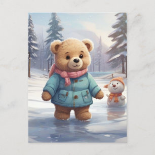 Bea Bear Postcard