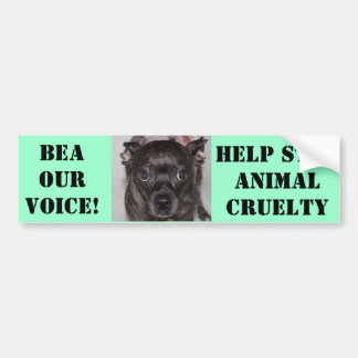 Bea Our Voice Bumper Sticker