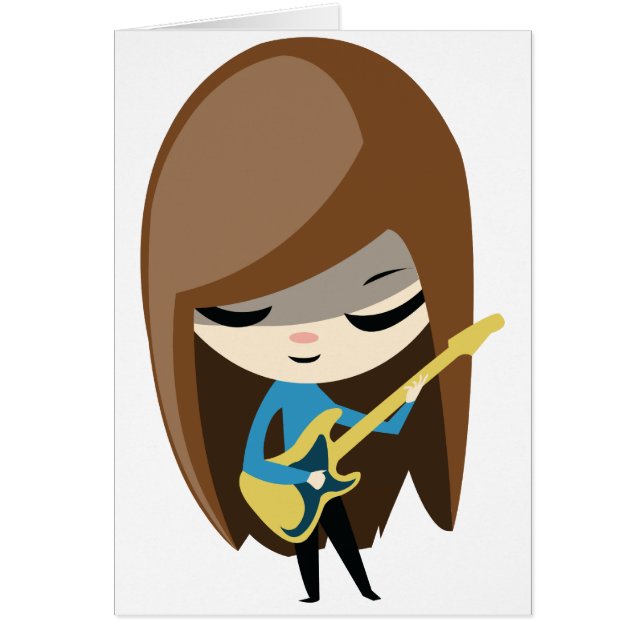 Bea The Brunette Bassist (Front)