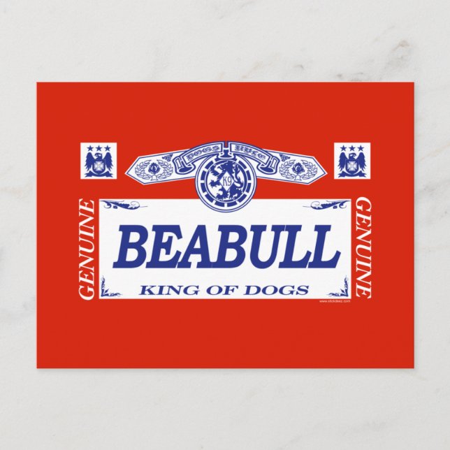 Beabull Postcard (Front)