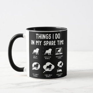Beabull Things Do Spare Time Funny Dog Mom Dad Mug