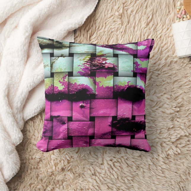 BEACH ABSTRACT CUSHION (Blanket)