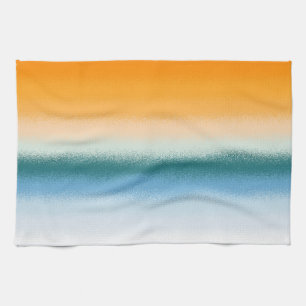 Beach Abstract Tea Towel