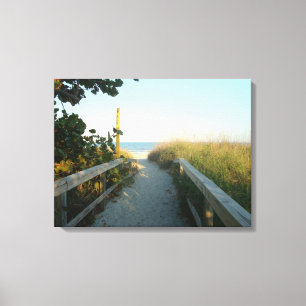 Beach Access Canvas Print