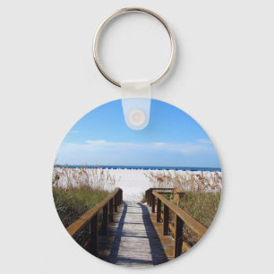 Beach Access Key Ring