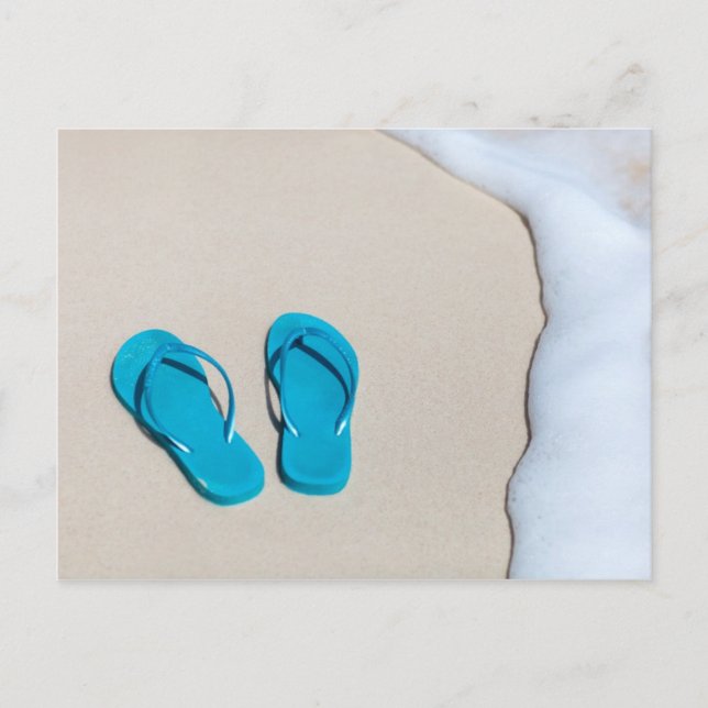 Beach accessories postcard (Front)