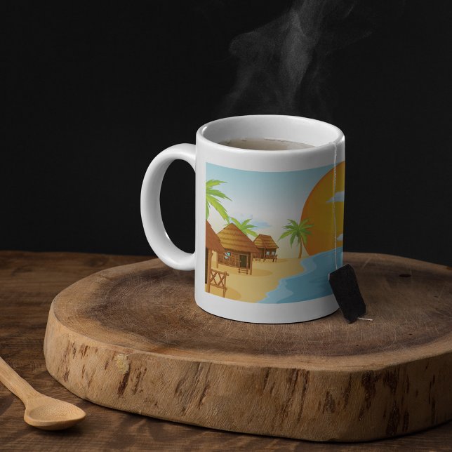 Beach Accommodation Mug (Creator Uploaded)