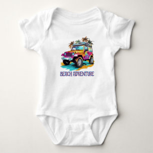 Beach Adventure Baby Bodysuit. Bodysuit