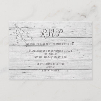 Beach Anchor Destination Response/RSVP Card