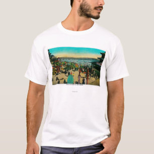 Beach and Bath House, Long BeachLong Beach, CA T-Shirt