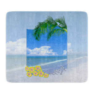 Beach And Blue Skies Cutting Board