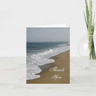Beach and Ocean Thank You Card