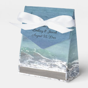 Beach and Ocean Wedding Favor Box
