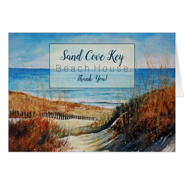 Beach And Sand Dunes Vacation Rental | Thank You (Front Horizontal)