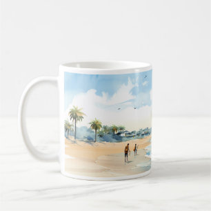 Beach and Sea Coffee Mug