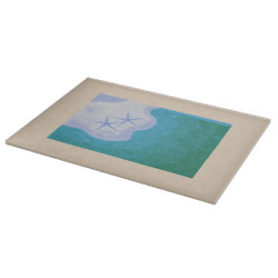 Beach and Starfish Cutting Board
