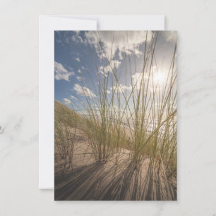 Beach and Sun Nature Photo Card