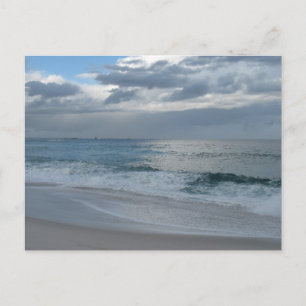 Beach and waves Postcard