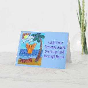 Beach Angel Art Custom Note or Greeting Cards