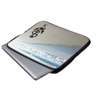 Beach Antique Anchor Personalised Laptop Sleeve
