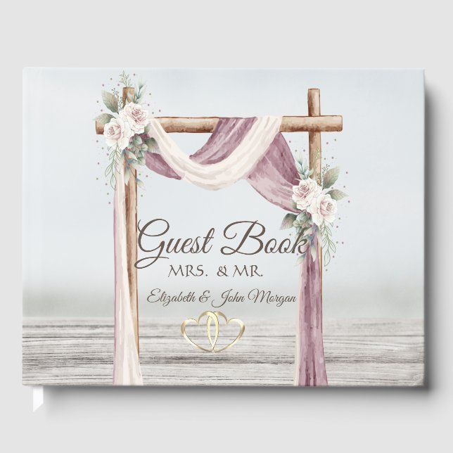 Beach Arbor Guest Book (Front)