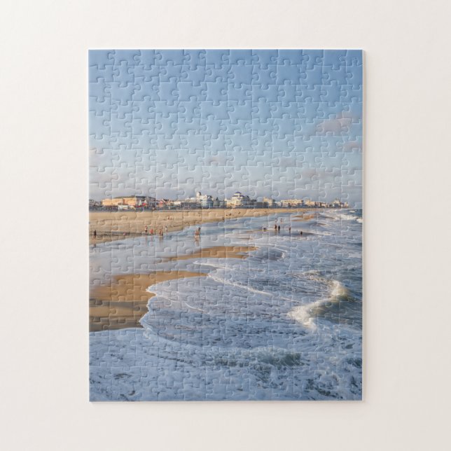 Beach at Ocean City, Maryland Jigsaw Puzzle (Vertical)