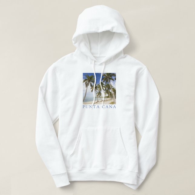 Beach at Punta Cana | Dominican Republic Hoodie (Design Front)