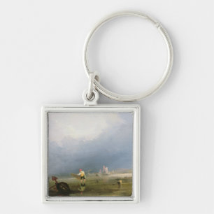 Beach at Shoreham Key Ring