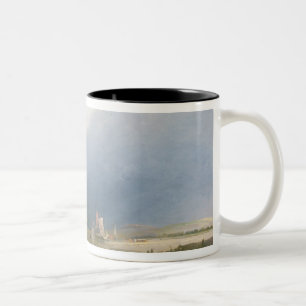 Beach at Shoreham Two-Tone Coffee Mug