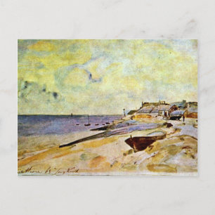 Beach At Ste. Address By Jongkind Johan Barthold ( Postcard