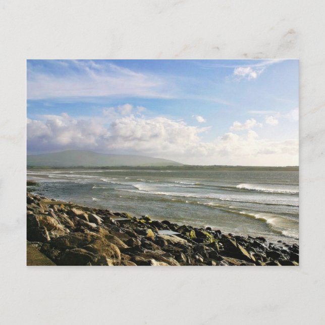 Beach At Strandhill Postcard (Front)