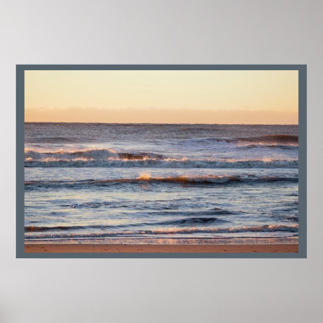 Beach at Sunrise Photo Poster (Front)