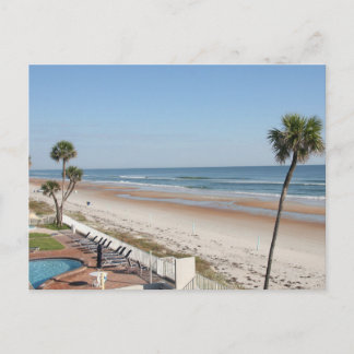Beach at the Gulf Shores Alabama Postcard