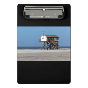 Beach at the North Sea, Sankt Peter Ording Mini Clipboard